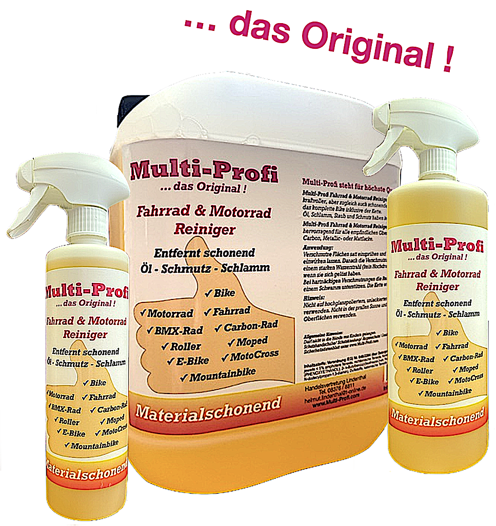 Multi-Profi Fahrrad & Motorrad Reiniger