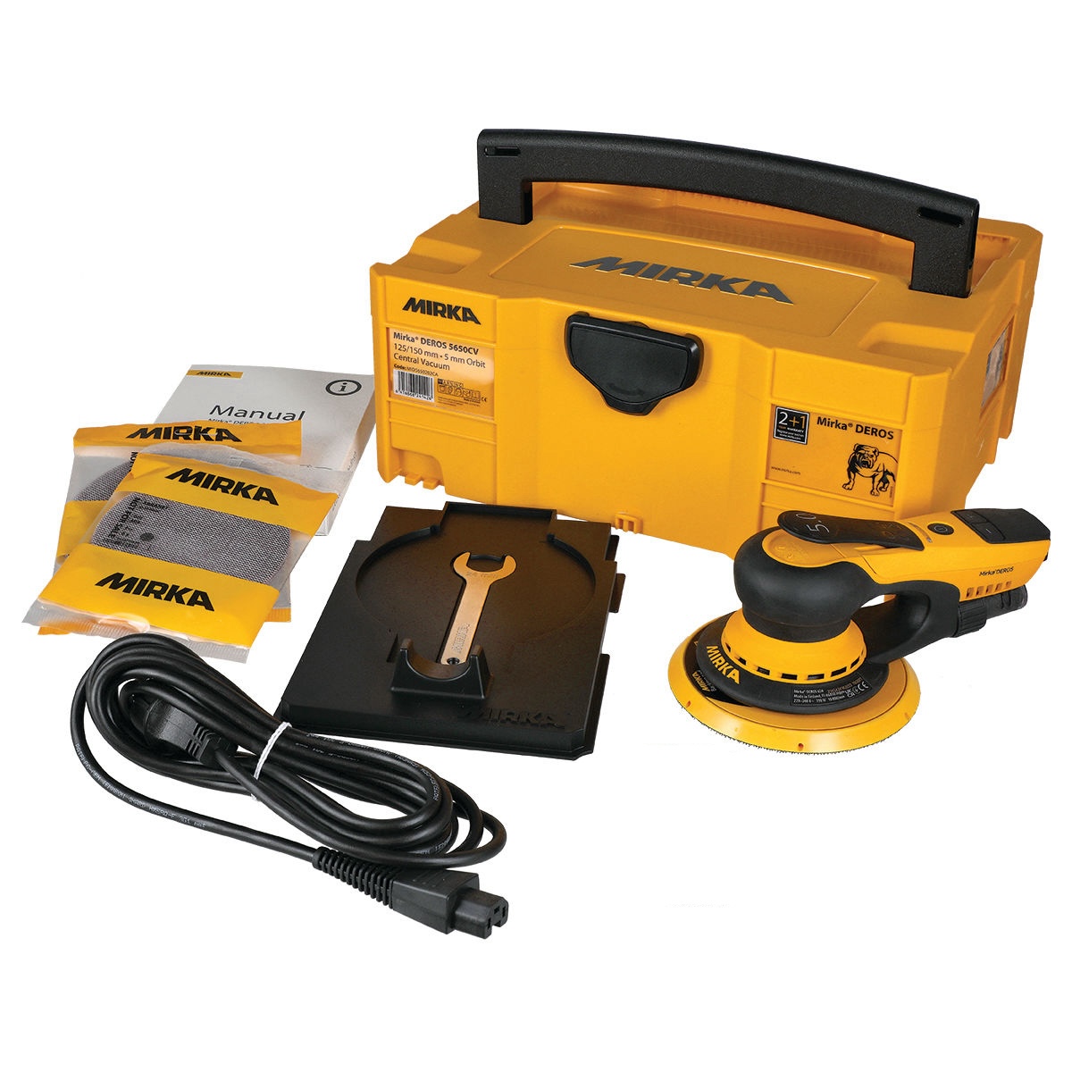 Mirka DEROS ll Schleifmaschine im Case